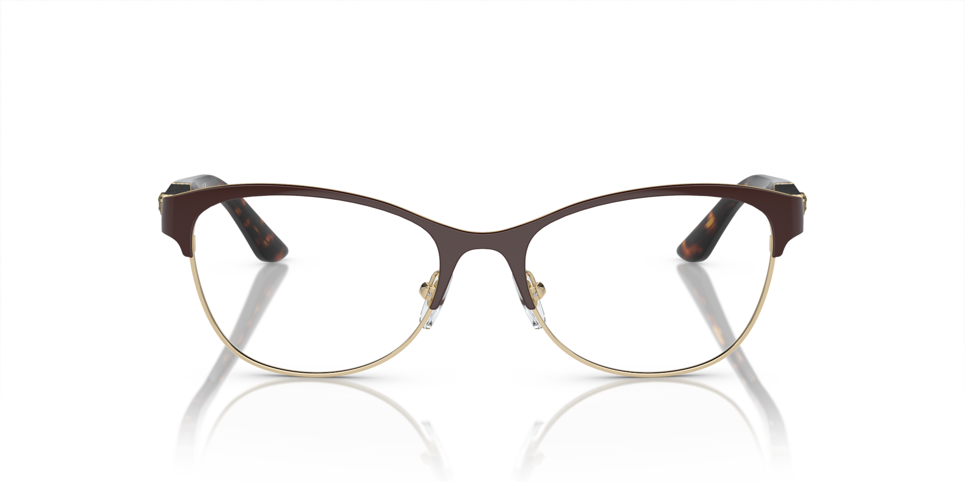 Versace VE1233Q Brown/pale Gold, Size: M