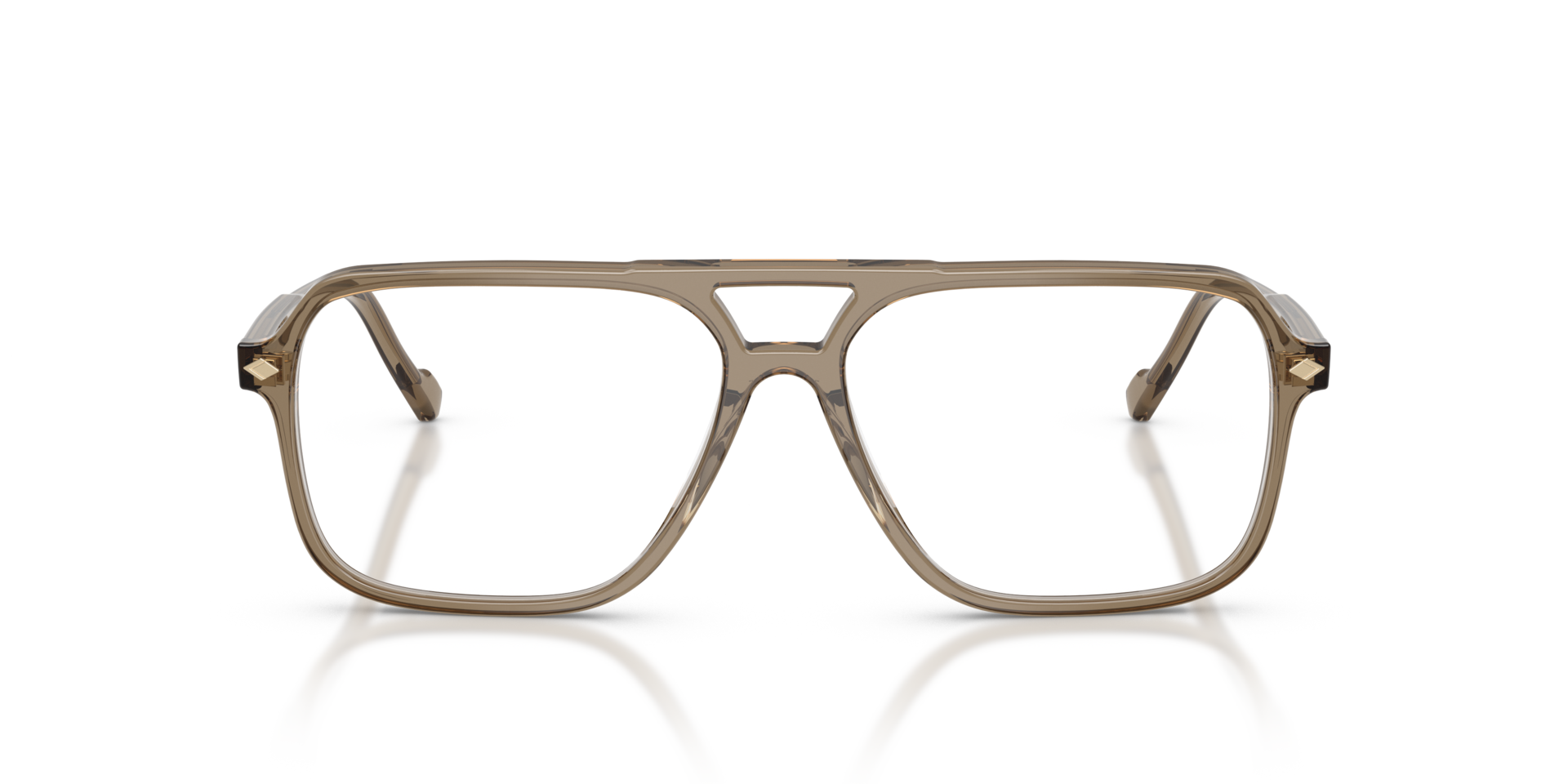 Vogue Eyewear VO5709 Transparent Brown Heart, Size: S
