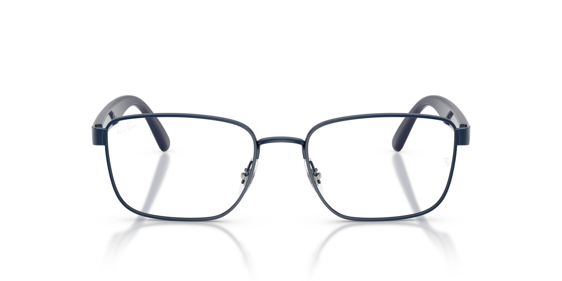 Ray-Ban RB6537L OPTICS Matte Metallic Blue, Size: M