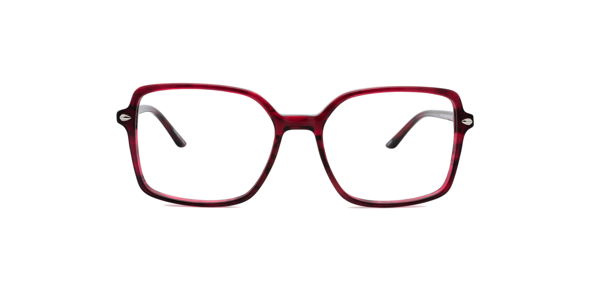 Clearly CHARLOTTE Crystal Red Horn, Size: S