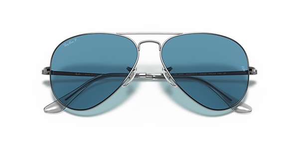 RB3689 AVIATOR METAL II POLARIZED+ LENSES