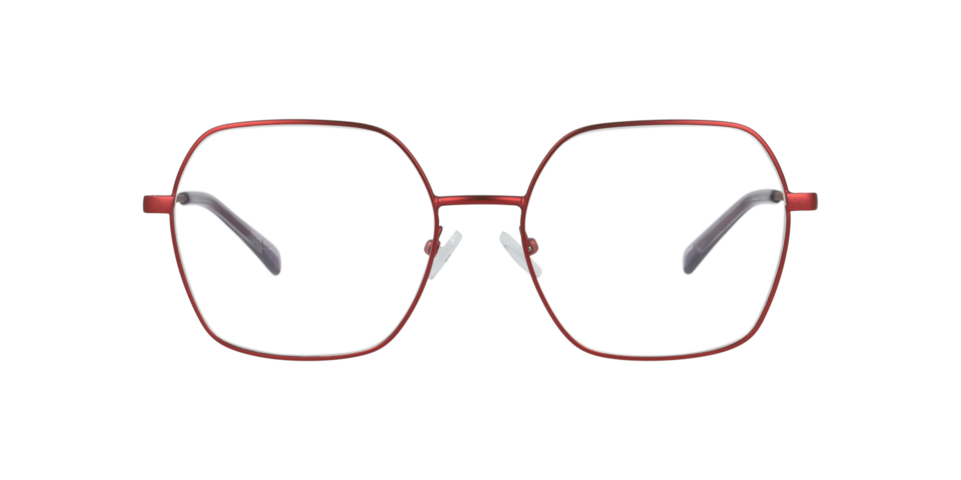 Clearly QUASAR Red, Size: L