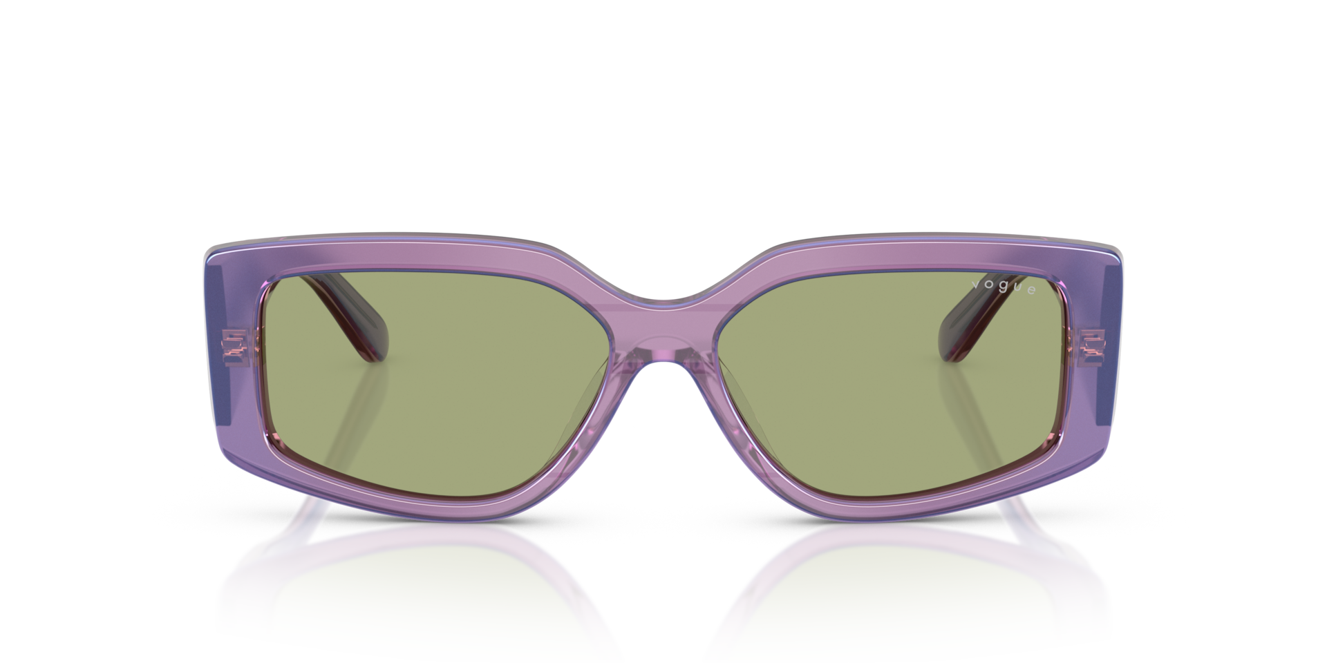 Vogue Eyewear VO5642SU Transparent Pearl Purple, Size: M