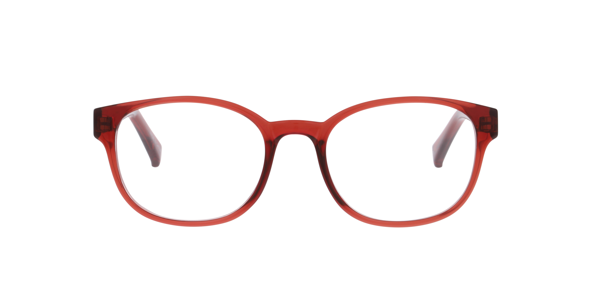 Clearly SUTHERLAND Transparent Dark Red, Size: XS