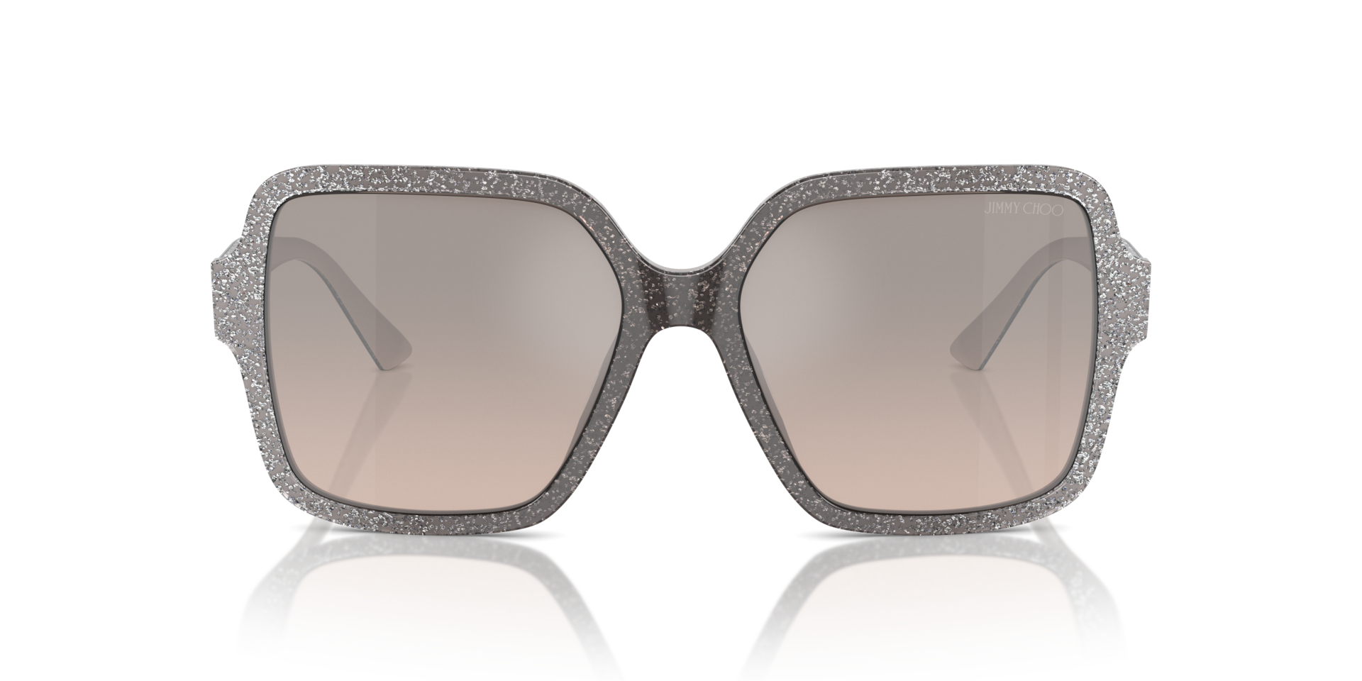 Jimmy Choo JC5005 Sand Gradient Glitter, Size: M