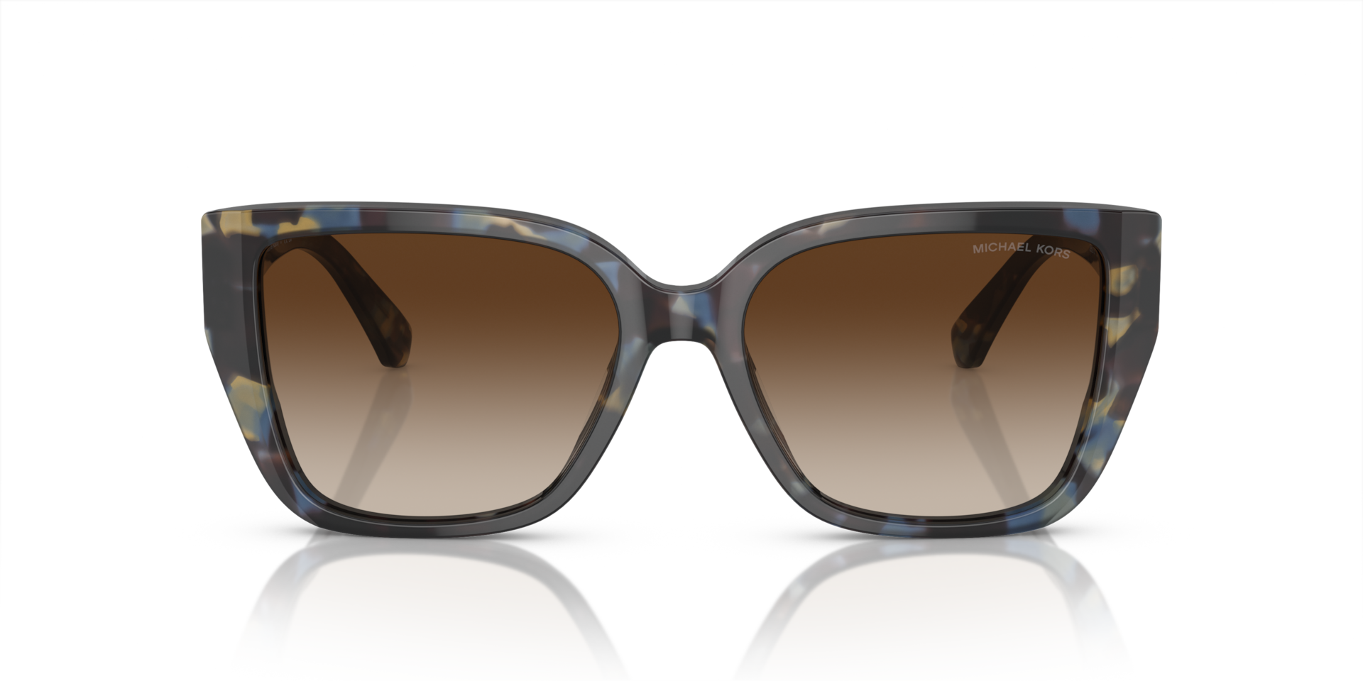 Michael Kors MK2199 ACADIA Bright Blue Tortoise, Size: XL