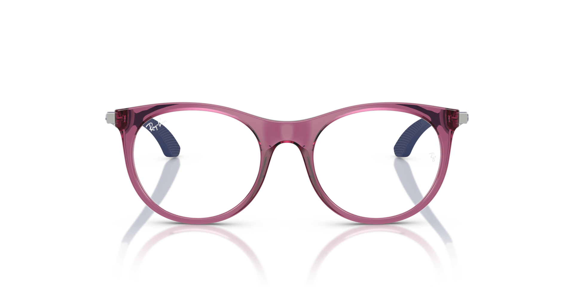 Ray-Ban RB9082V OPTICS KIDS Transparent Violet, Size: M