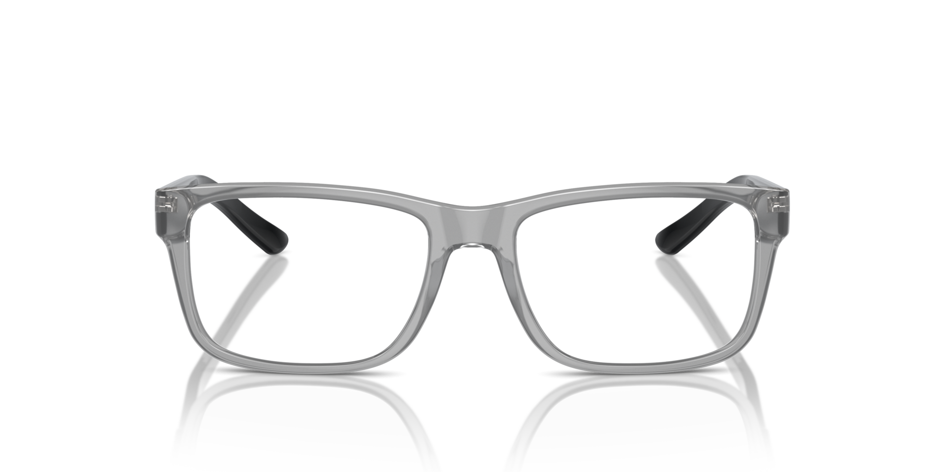Armani Exchange AX3016 Shiny Transparent Grey, Size: M