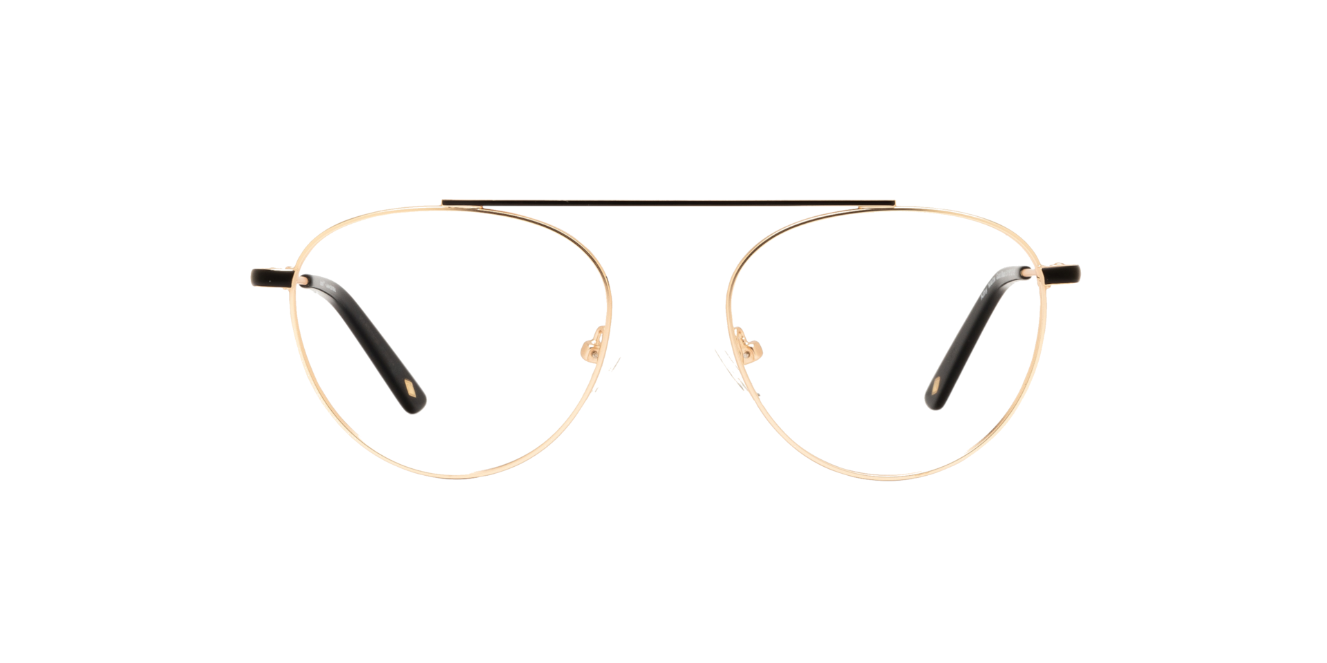 Clearly ATHY Semi Matte Gold Black, Size: