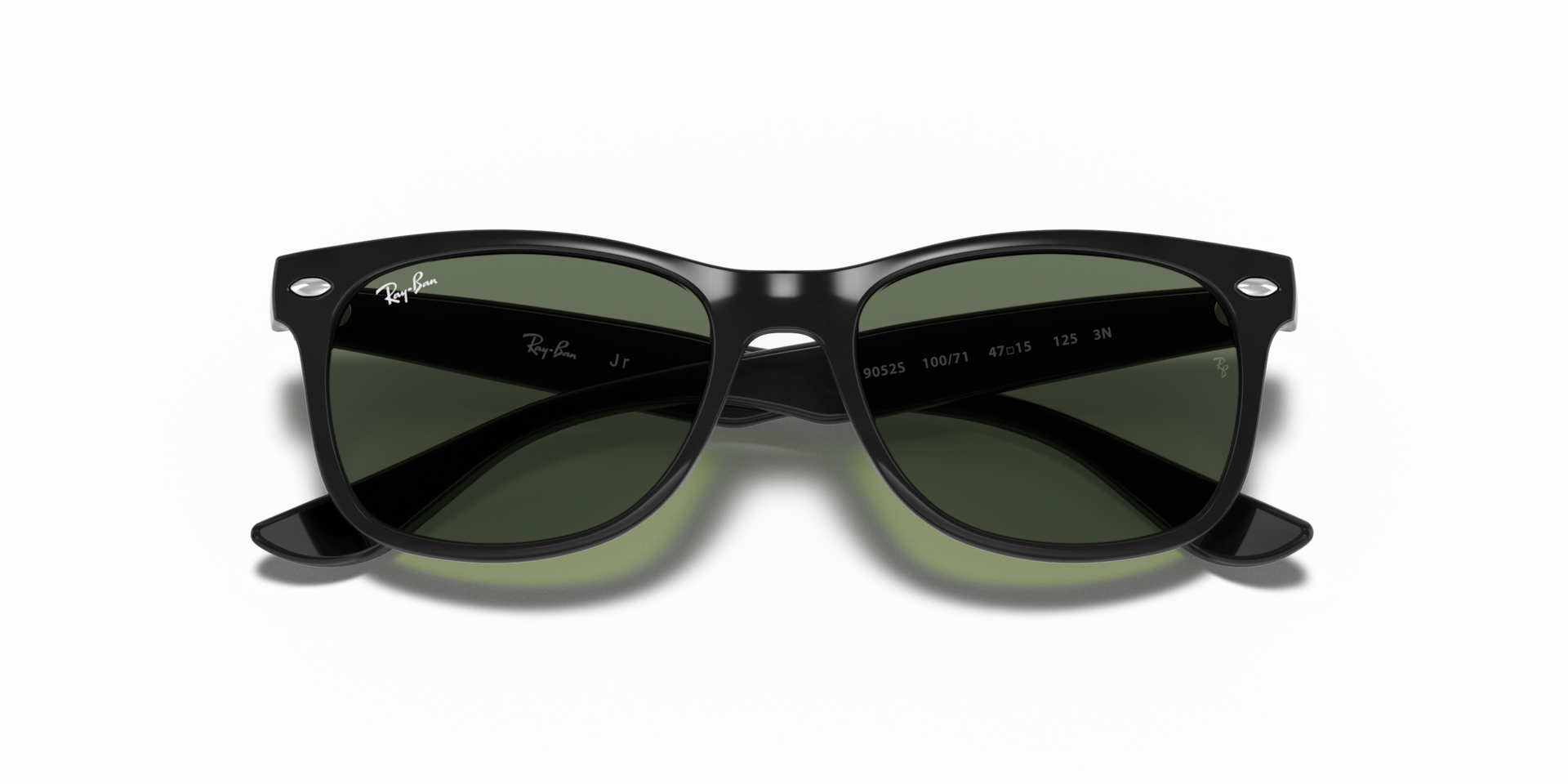 Ray-Ban RB9052S NEW WAYFARER KIDS Black, Size: S