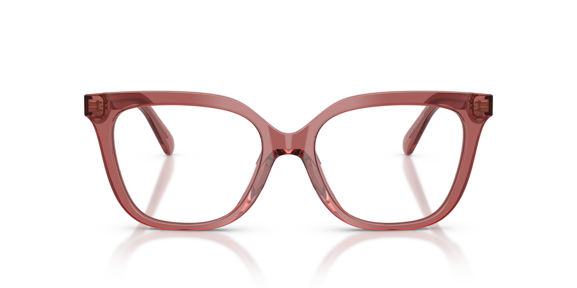 Coach HC6302U Transparent Smoke Pink, Size: M