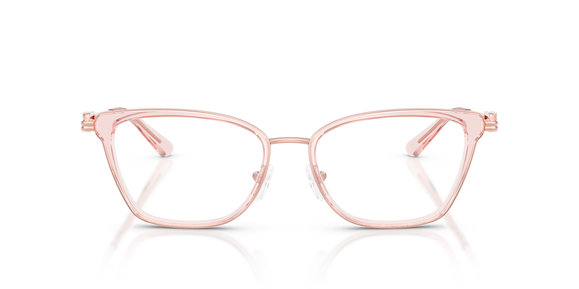 Michael Kors MK3102 MYRTLE BEACH Pink Transparent, Size: M