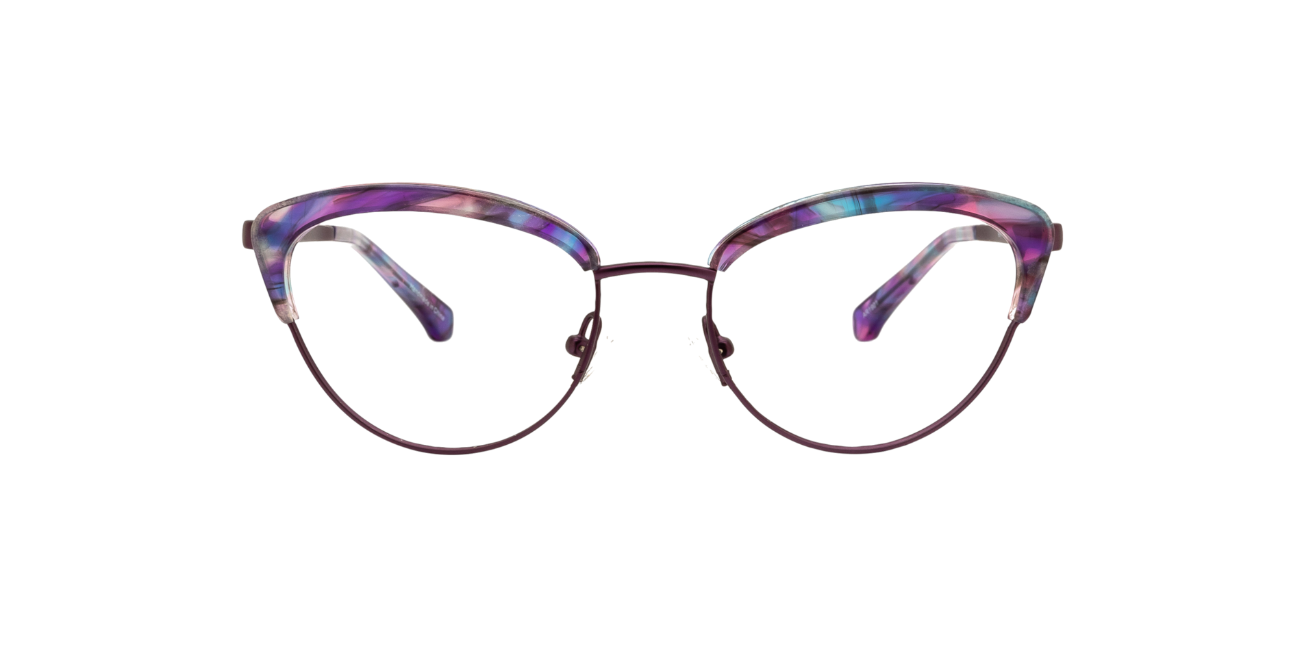Clearly ROMY Purple Havana, Size: XS