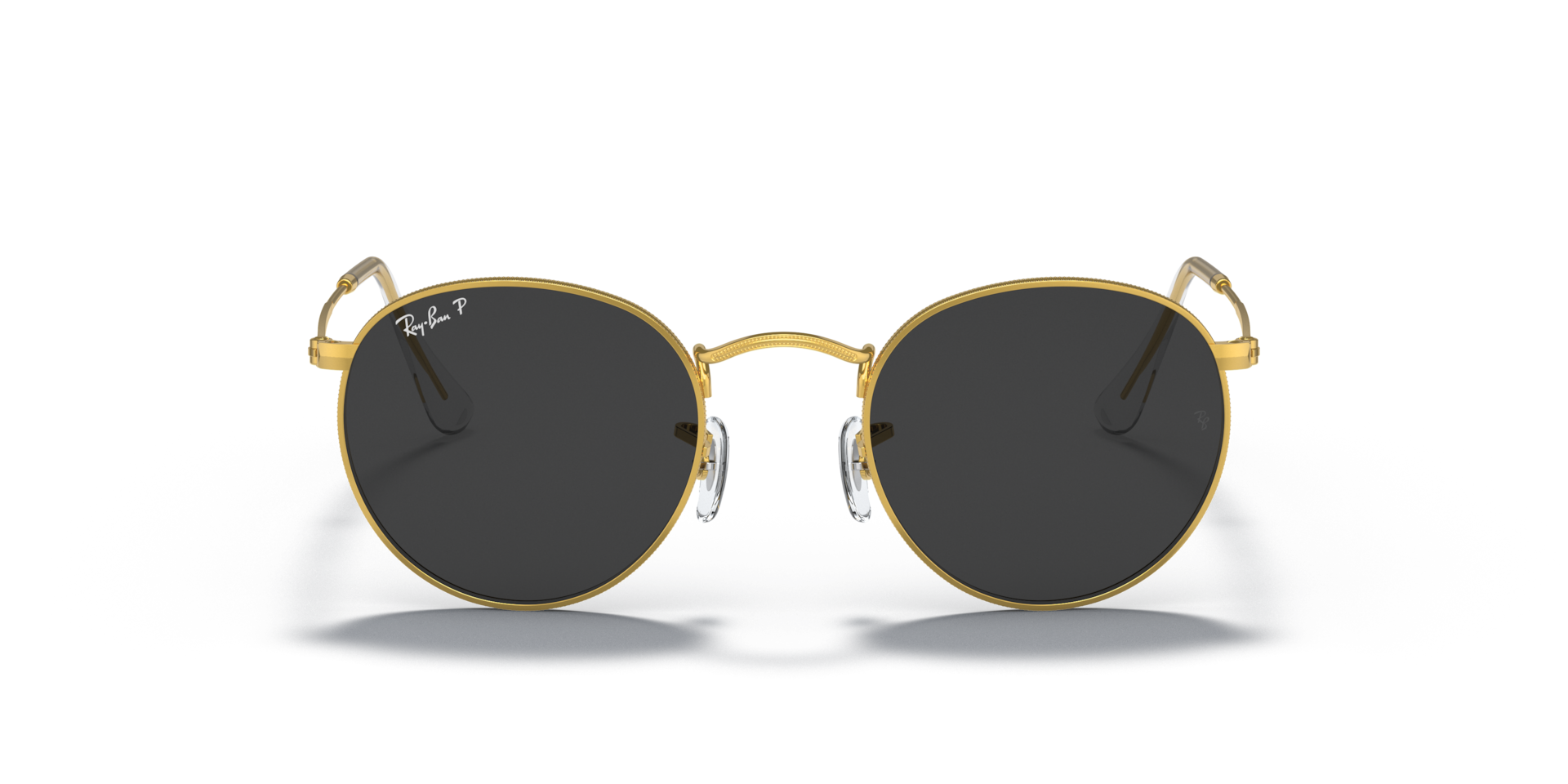 Ray-Ban RB3447 ROUND METAL Gold, Size: S