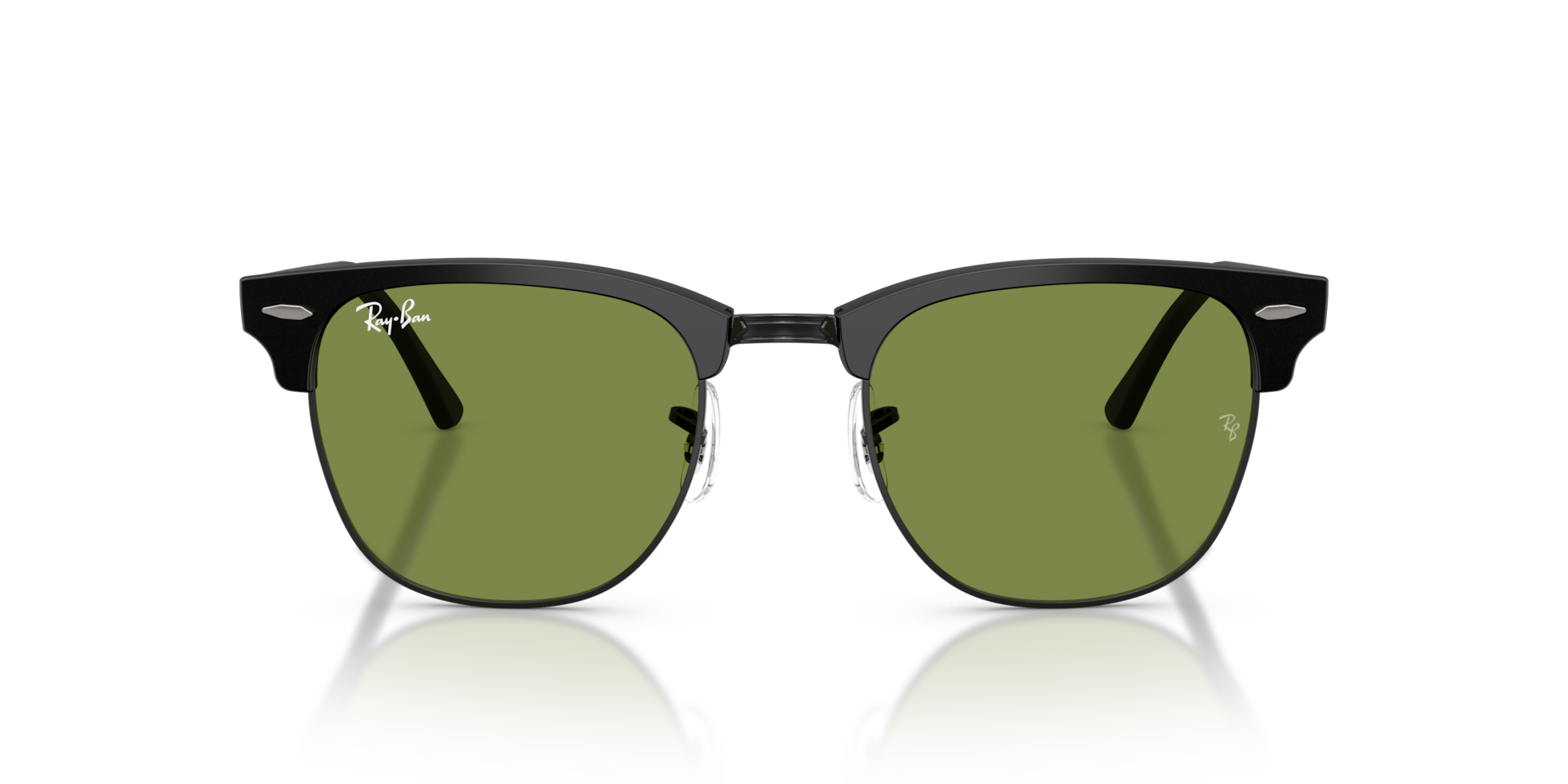 Ray-Ban RB3016 CLUBMASTER CLASSIC Matte Black On Black, Size: L