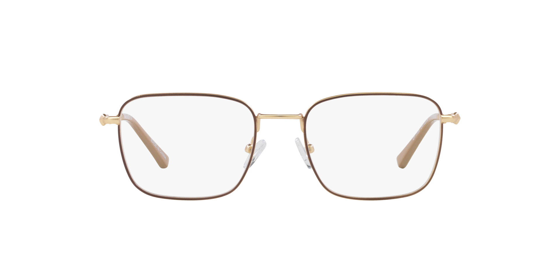 Clearly DAYGLOW Matte Brown On Satin Gold, Size: S