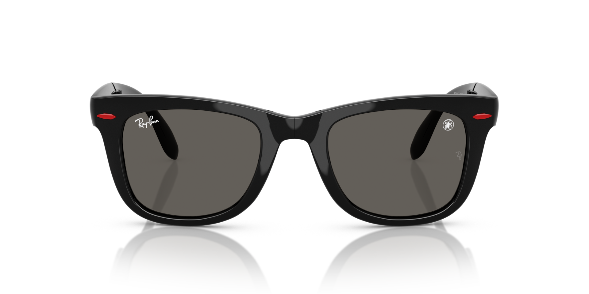 RB4105 RAY-BAN MARVEL© - SPIDERMAN WAYFARER FOLDING  Black, Size: L