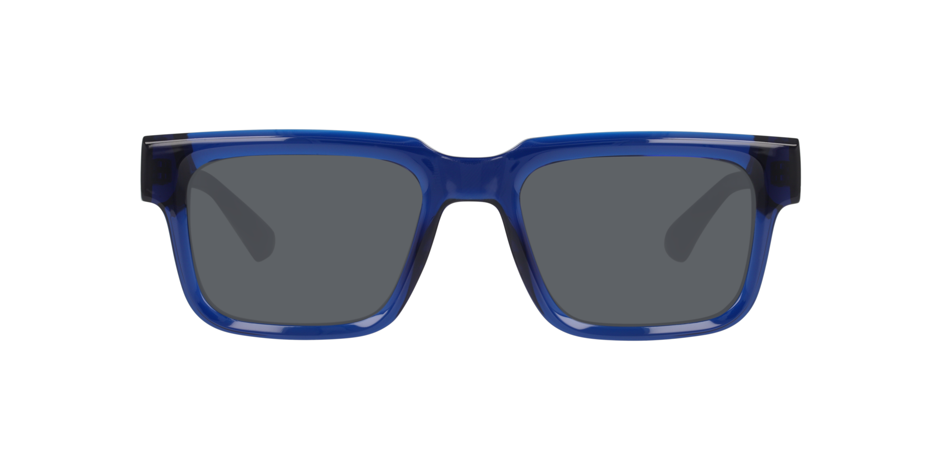 Clearly PALM TREE Translucent Dark Blue, Size: XL
