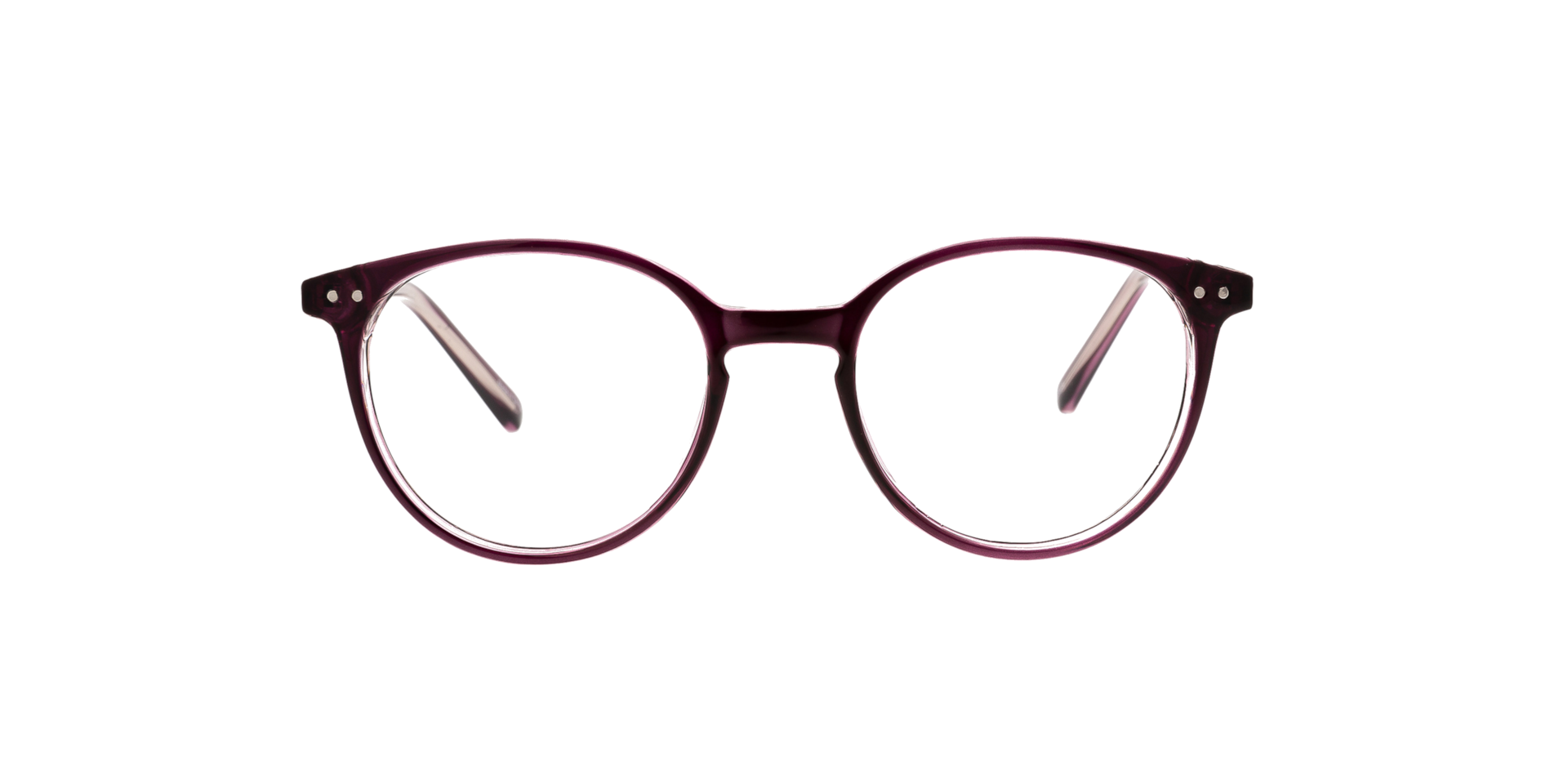 Clearly SILVER DOLLAR Purple, Size: