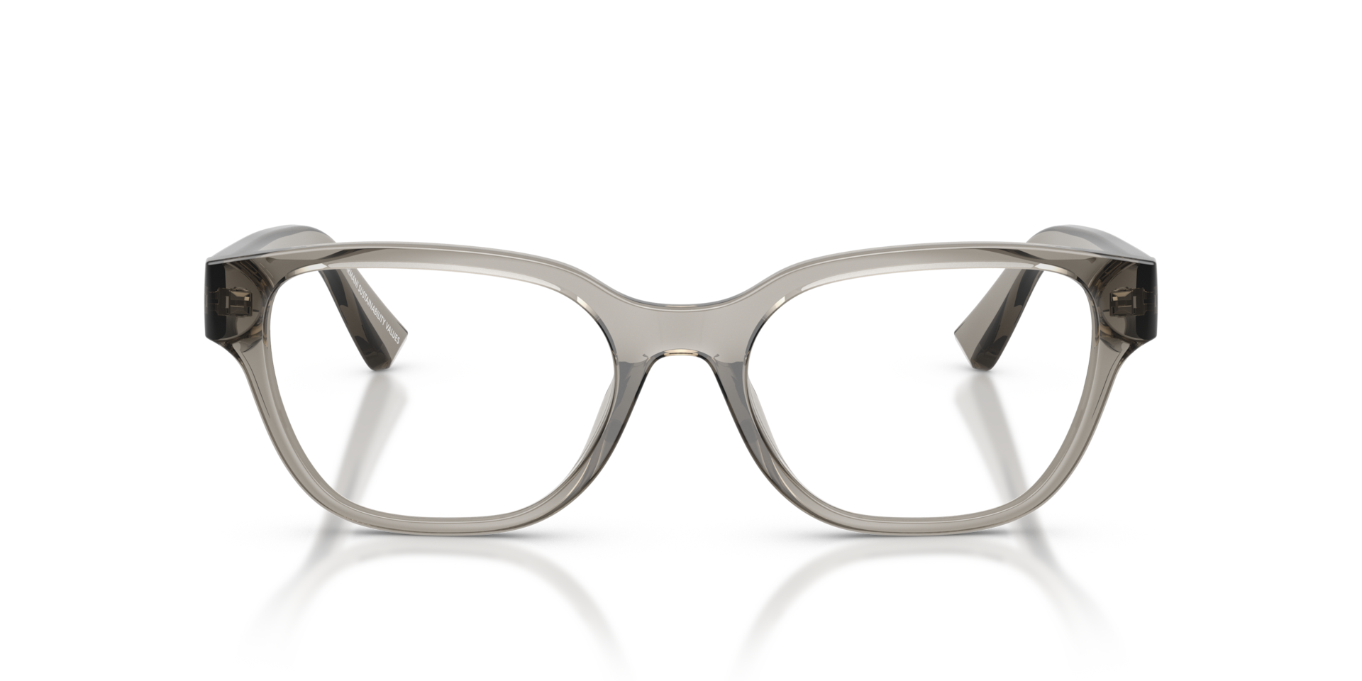 Armani Exchange AX3134U Shiny Transparent Grey, Size: M