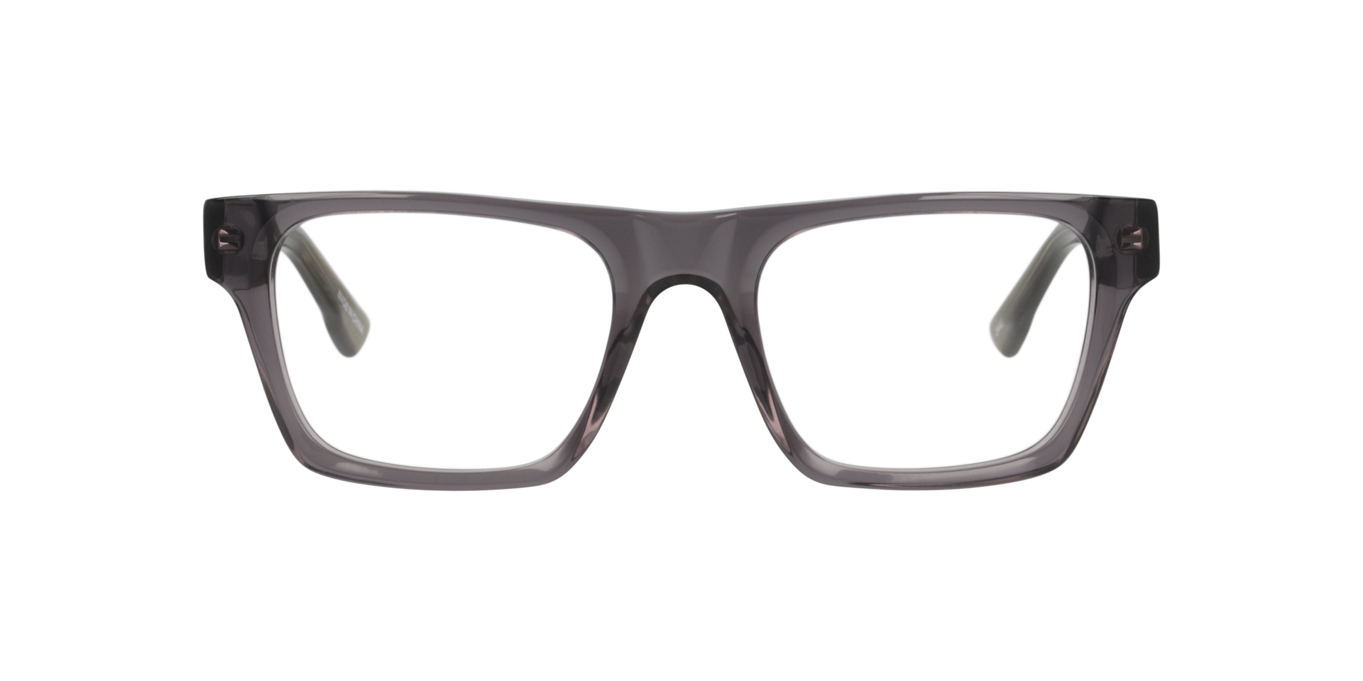 Clearly BURST Transparent Dark Grey, Size: M