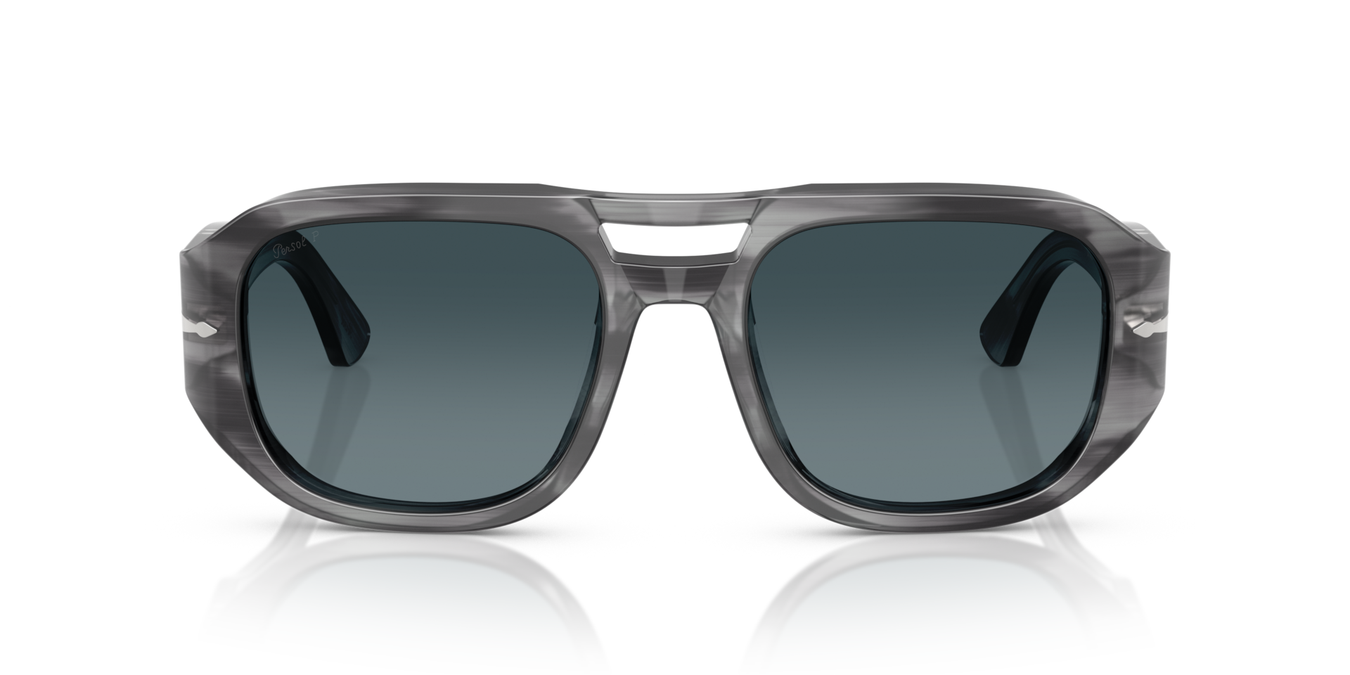 Persol PO3373S - VINCENT Striped Grey, Size: L