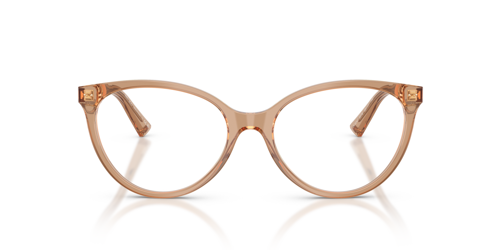 Jimmy Choo JC3047 Transparent Tan, Size: M