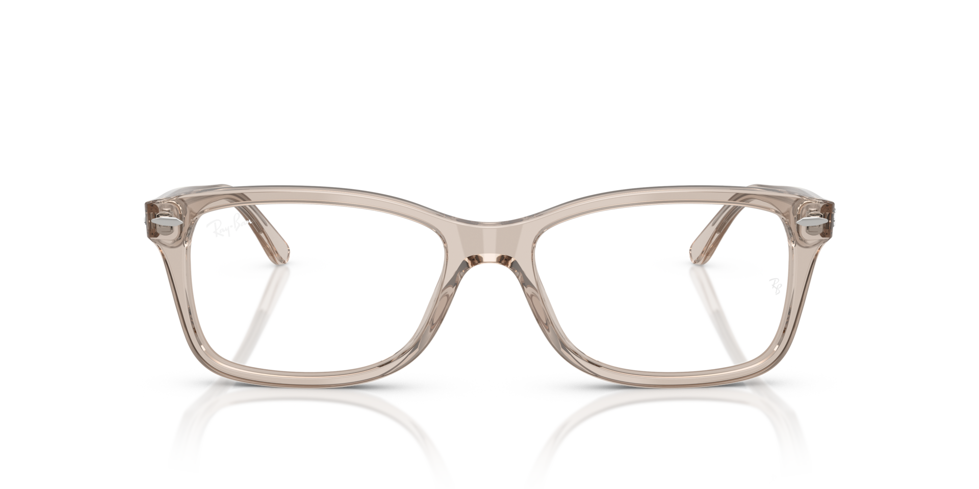 Ray-Ban RB5428 OPTICS Transparent Taupe, Size: M