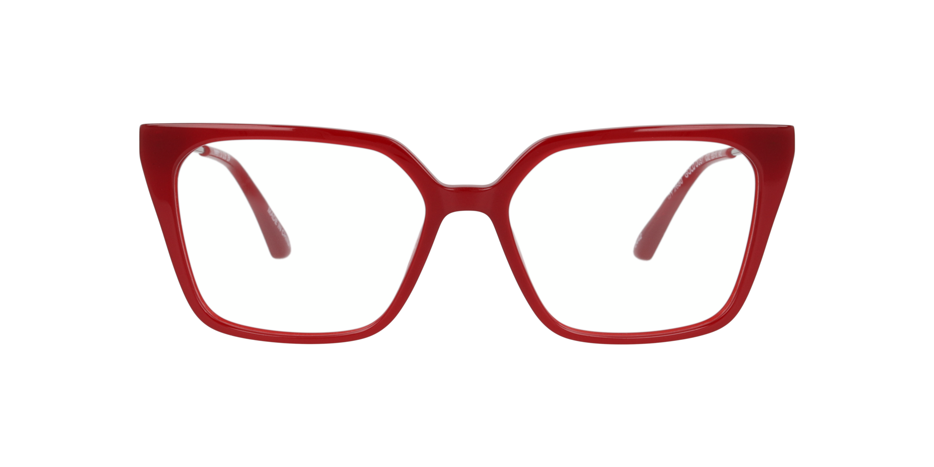 Clearly GOLD DUST Red, Size: L