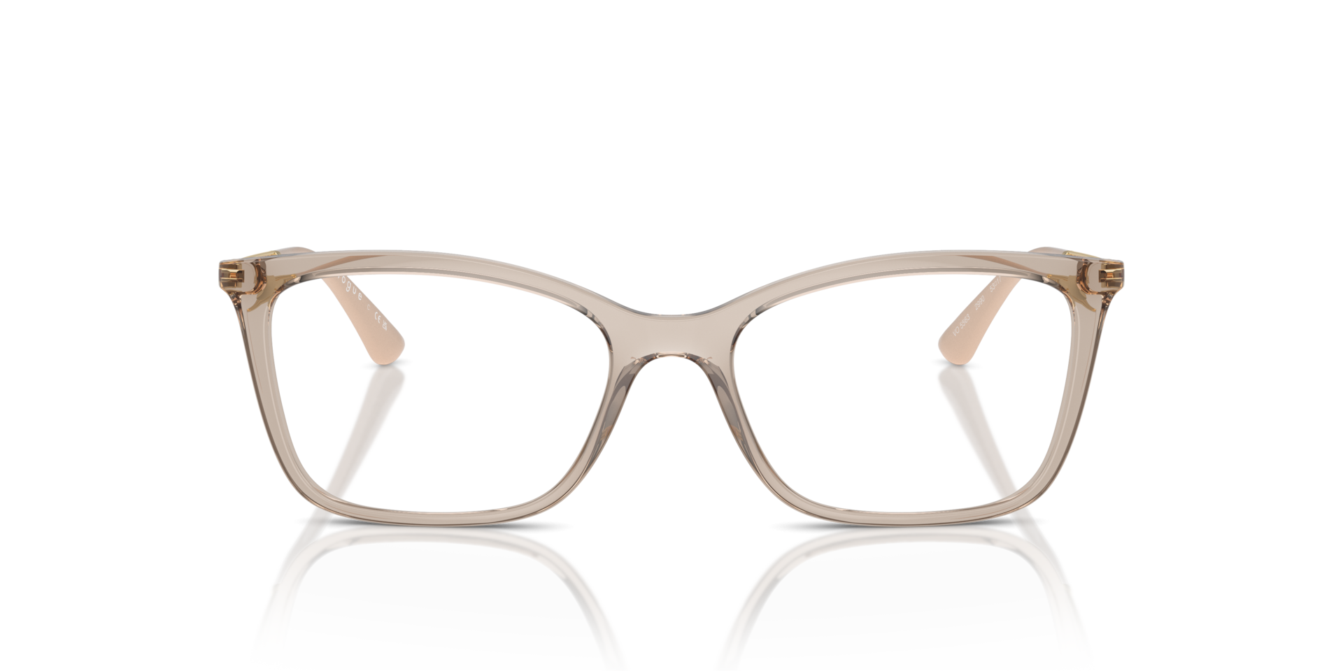 Vogue Eyewear VO5563 Transparent Caramel, Size: M