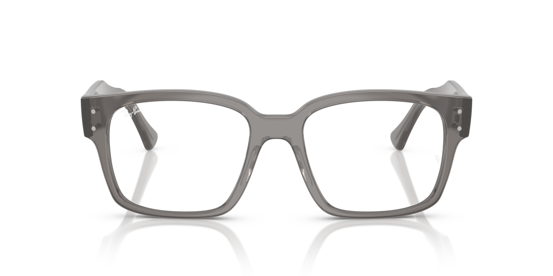 Ray-Ban RB7256 LAURENE OPTICS BIO-BASED Transparent Grey, Size: S