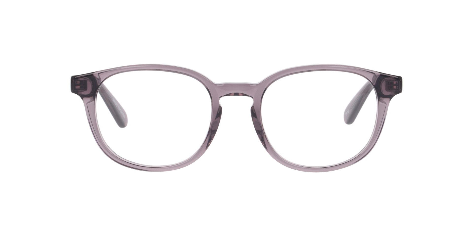 Clearly THE PILLARS Transparent Grey, Size: M