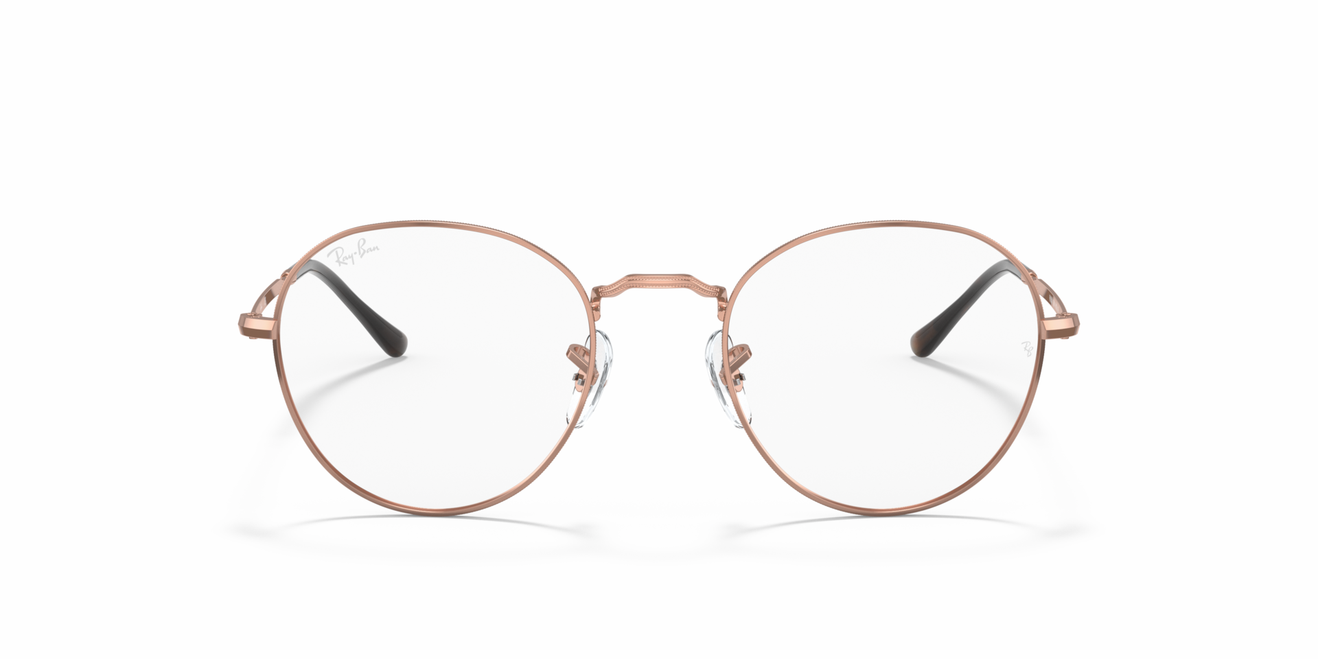 Ray-Ban RB3582V ROUND METAL OPTICS II Copper, Size: M