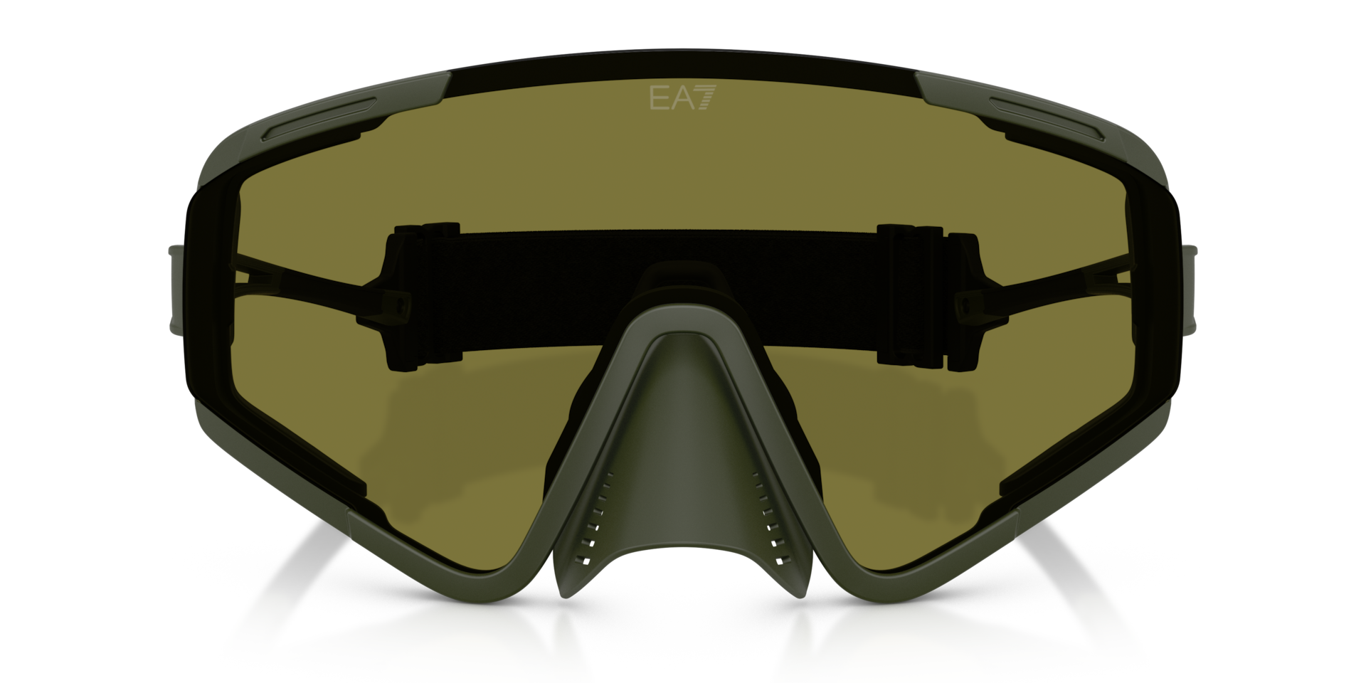 EA7 Q74009 Matte Militaty Green, Size: XXL