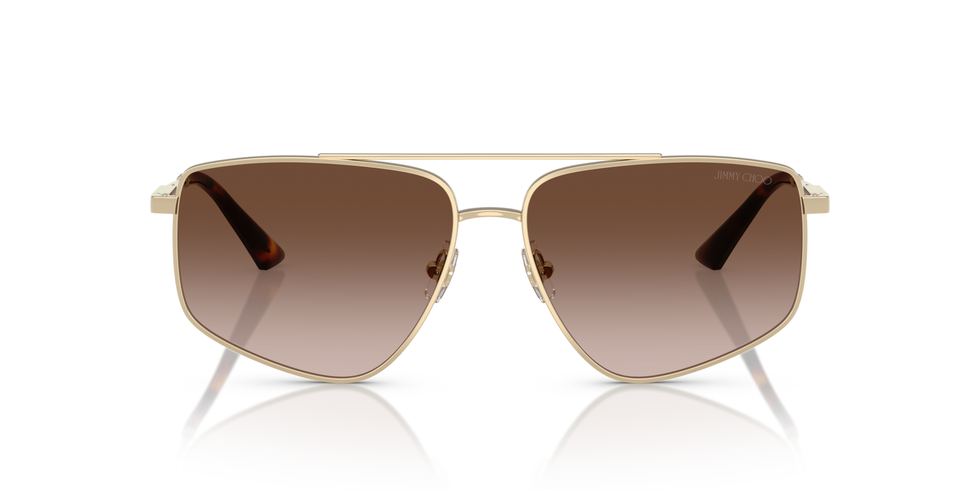 Jimmy Choo JC4011 Pale Gold, Size: XL
