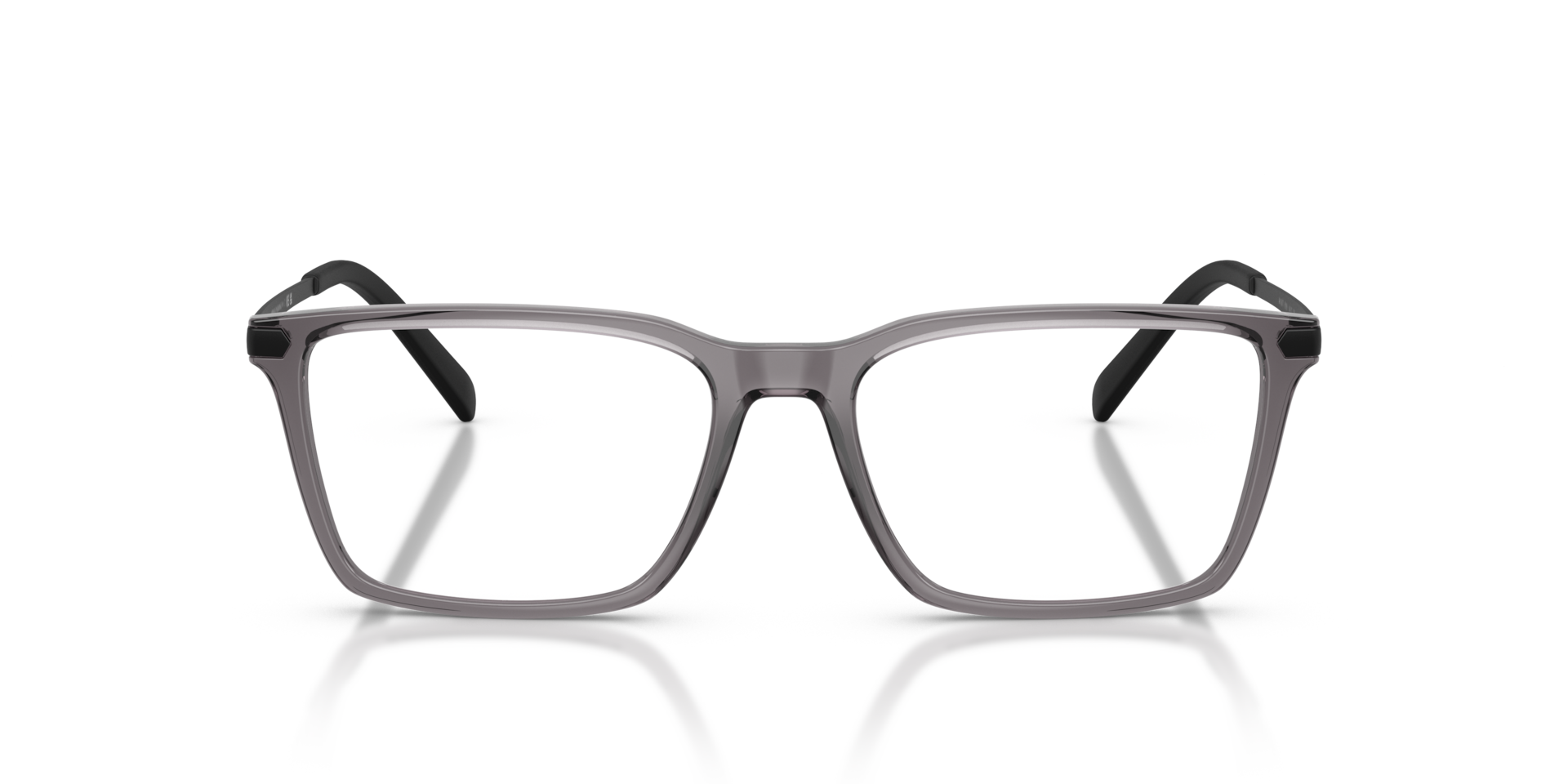 Armani Exchange AX3077 Shiny Transparent Grey, Size: L