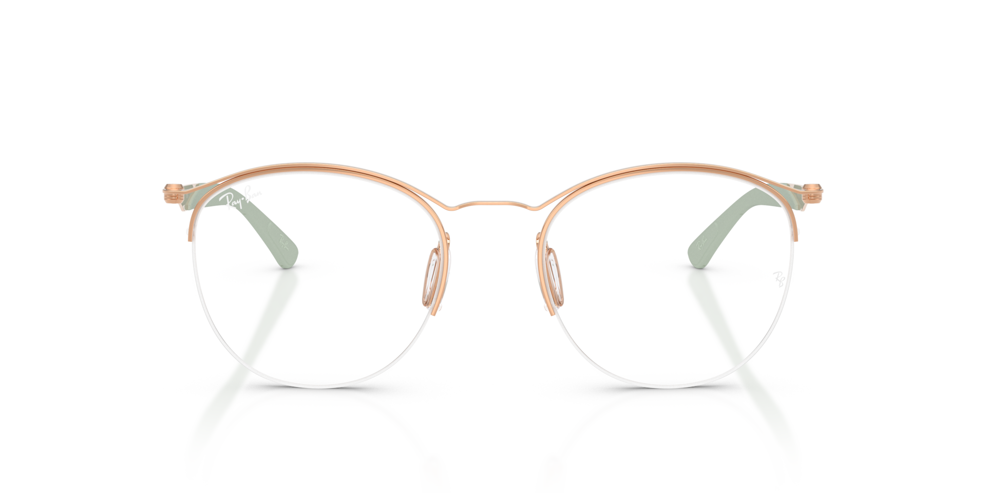 Ray-Ban RB7553 OPTICS Rose Gold, Size: M