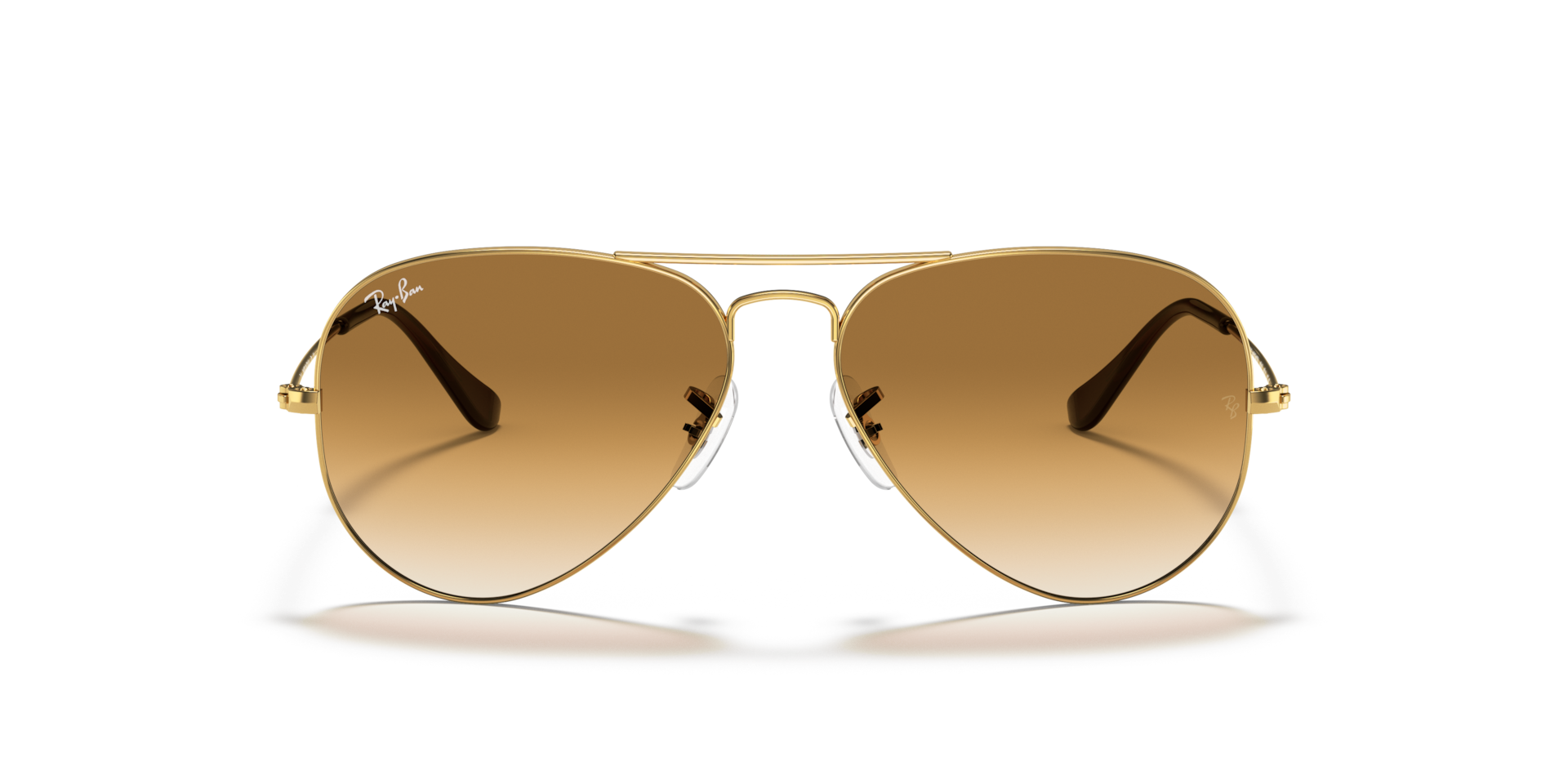 Ray-Ban RB3025 AVIATOR GRADIENT Arista Gold, Size: XL