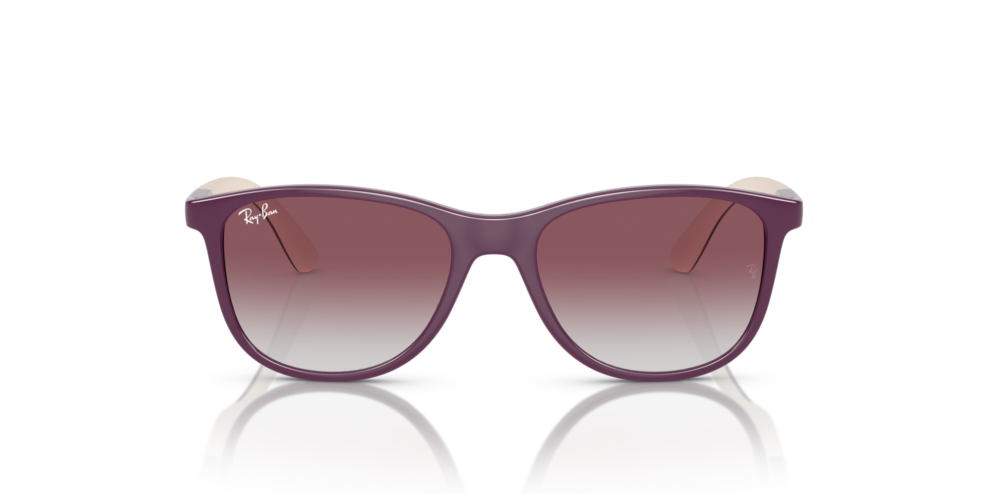 Ray-Ban RB9077S KIDS BIO-BASED Purple On Beige, Size: L