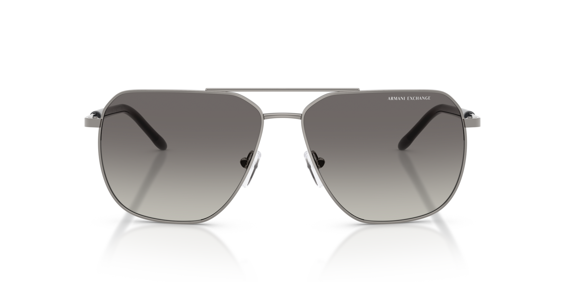 Armani Exchange AX2057S Shiny Gunmetal, Size: L