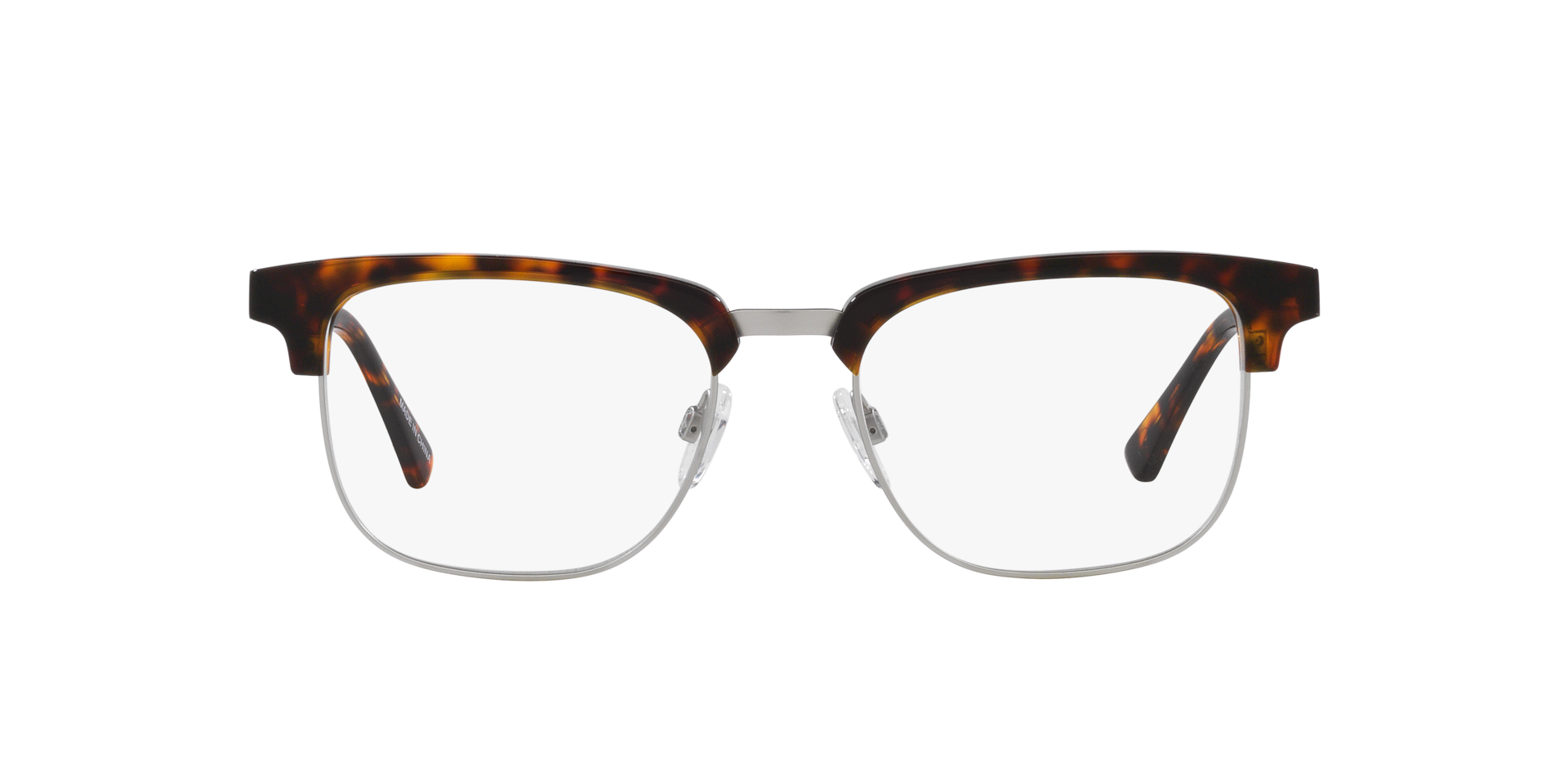 Clearly FERRYLAND Havana On Matte Silver, Size: M