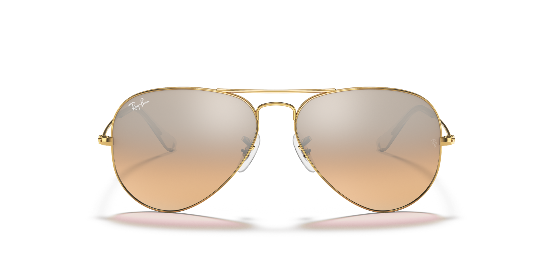 Ray-Ban RB3025 AVIATOR GRADIENT Arista Gold, Size: M