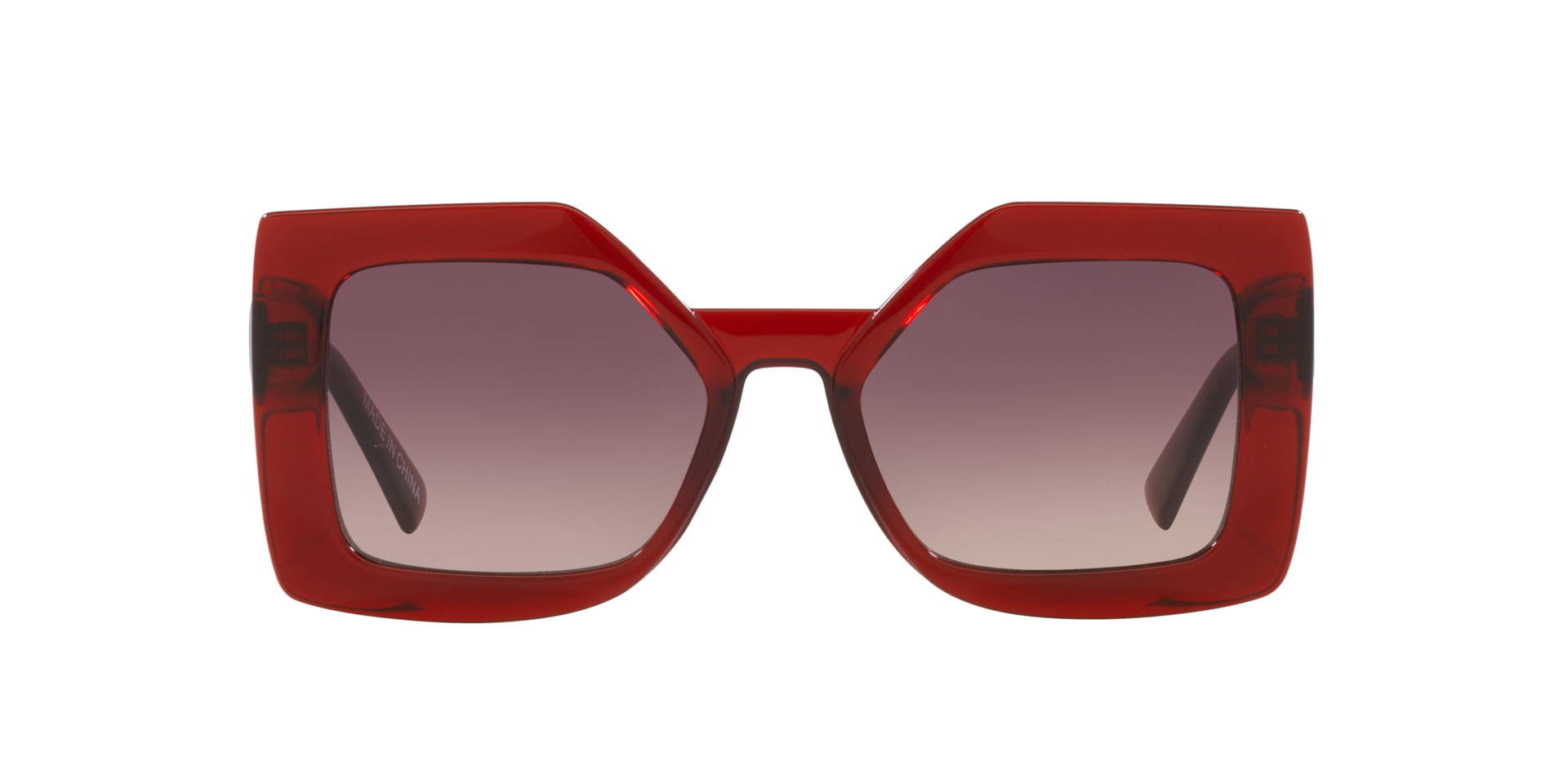 Clearly TILT COVE Crystal Red, Size: M