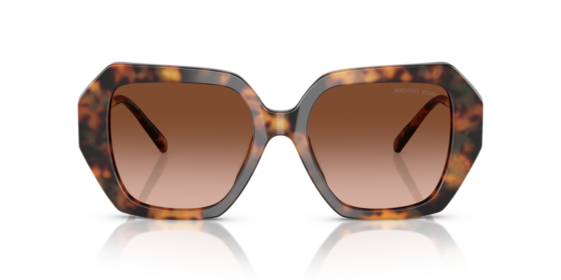 Michael Kors MK2232U SOUTH BEACH Jet Set Tortoise, Size: L