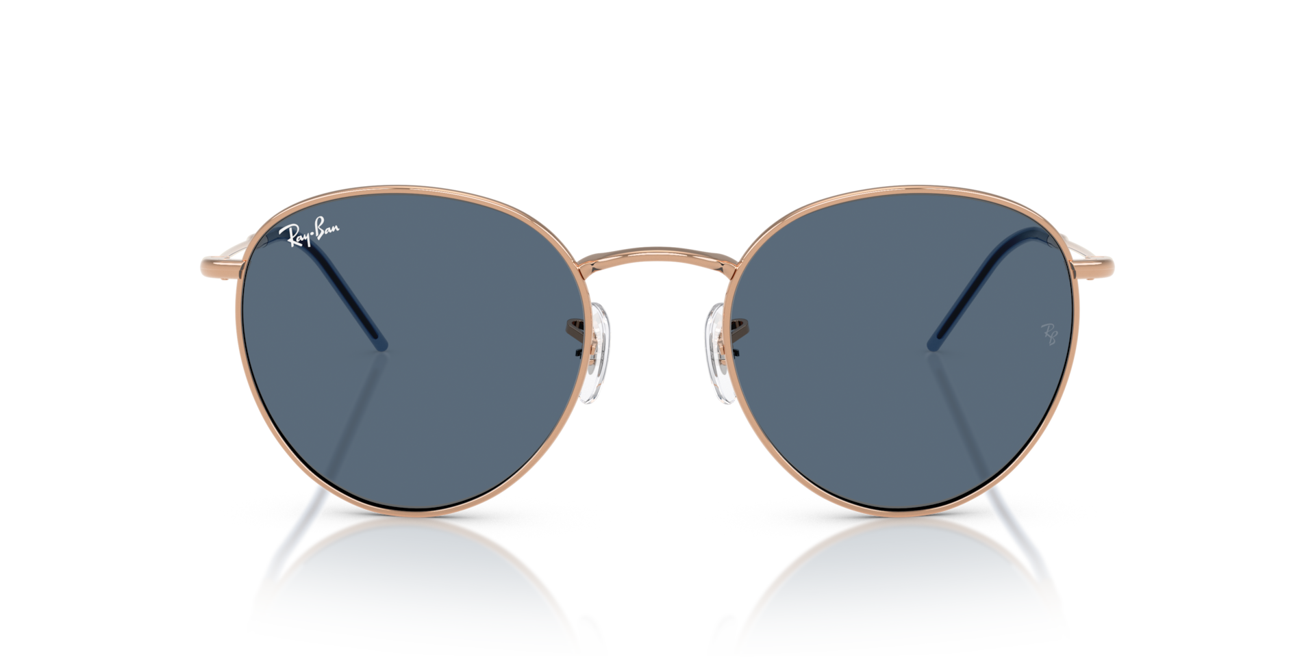 Ray-Ban RBR0103S ROUND REVERSE Rose Gold, Size: L