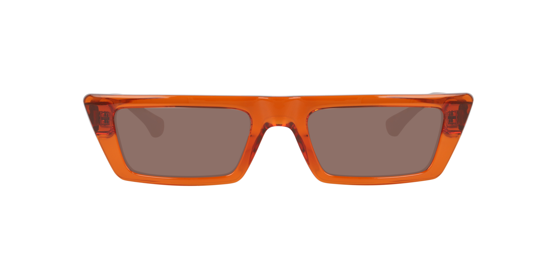 Clearly PLAINS Translucent Orange, Size: M
