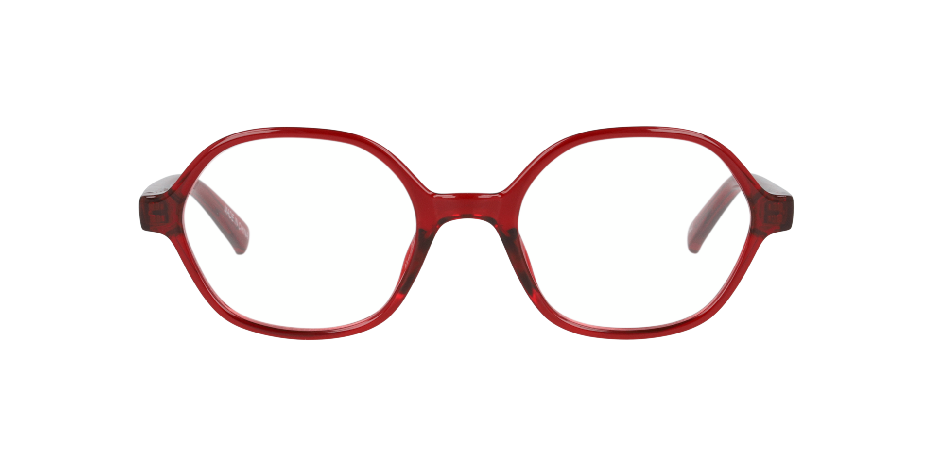 Clearly WHIZ KID Transparent Red, Size: XS
