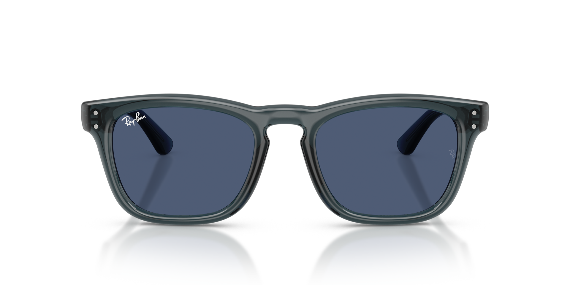 Ray-Ban RB2238 Transparent Blue, Size: L