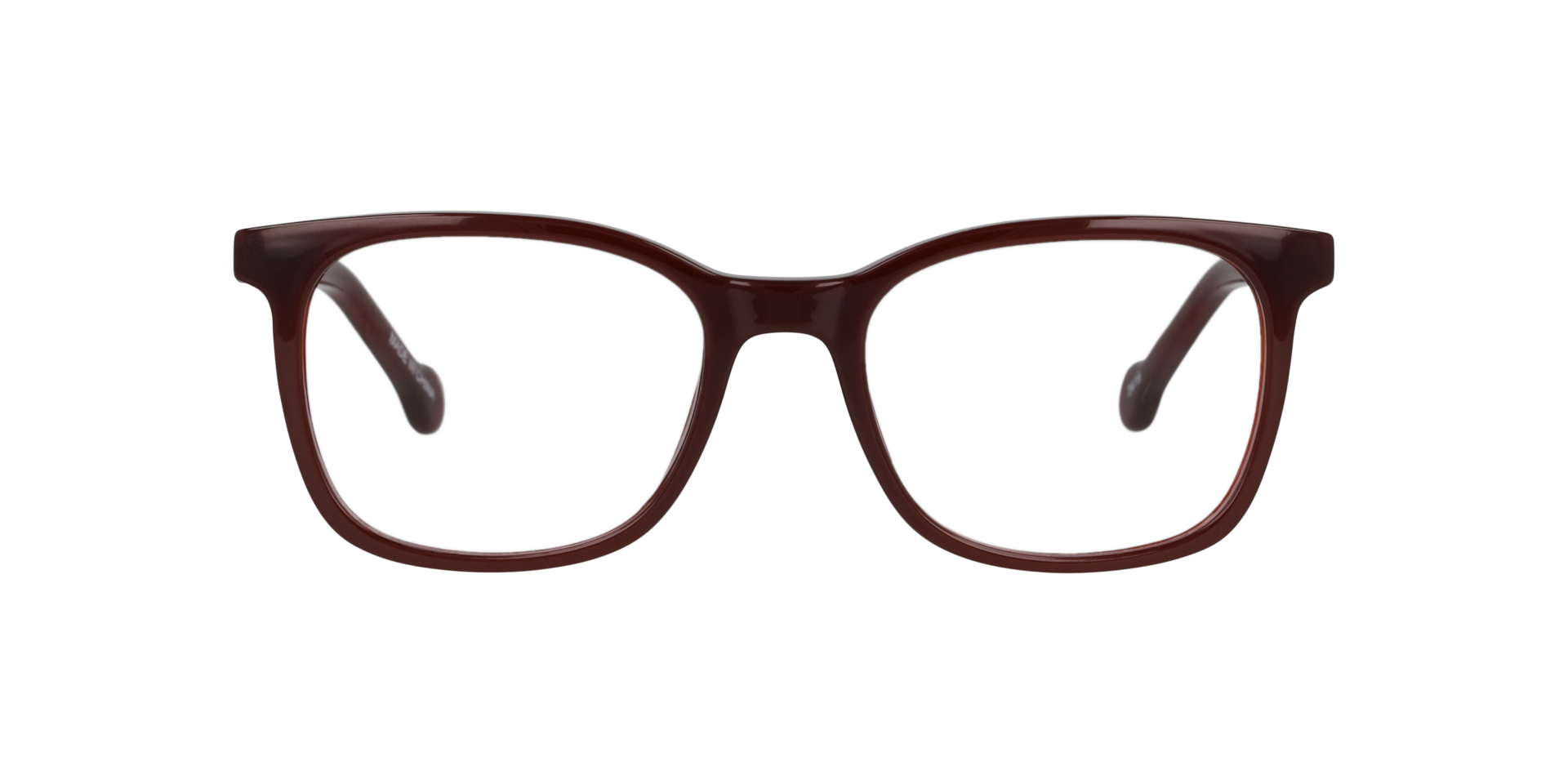 Clearly LION Translucent Dark Red, Size: XS