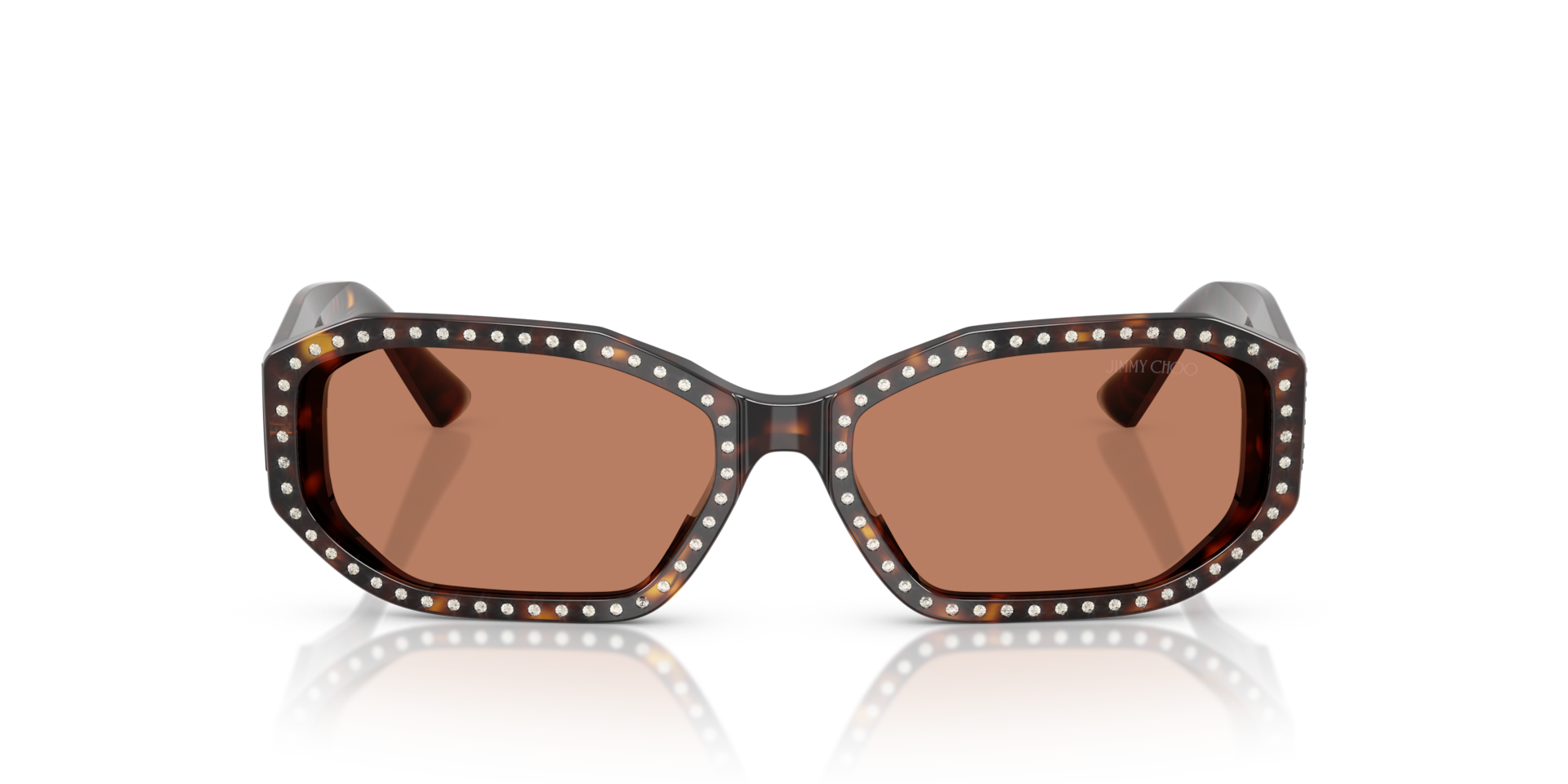 Jimmy Choo JC5021BU Havana/silver Shade, Size: S